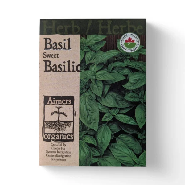 Barkway Farms - Organic Sweet Basil Seeds