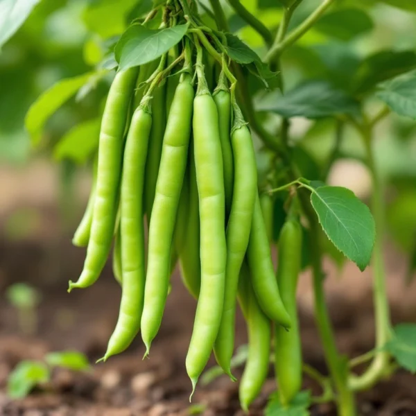 Barkway Farms - Organic Bean Tendergreen Seeds Grown